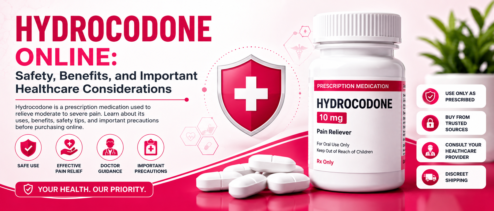 Hydrocodone Online Safety, Benefits, and Important Healthcare Considerations
